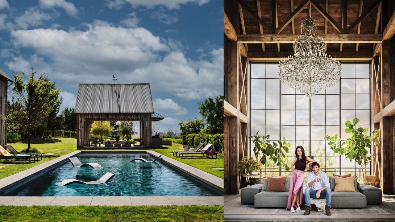 Sustainable Los Angeles Farmhouse Of Mila Kunis And Ashton Kutcher